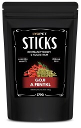 Dentální tyčinky goji a fenykl maxi 270g